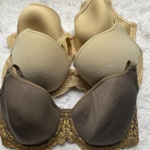 3 Wacoal Bras